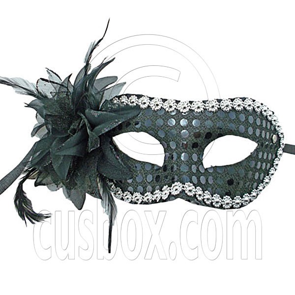 black adult floral beads mardi gras venetian masquerade face eye mask halloween - Black Eye Mask Halloween black adult floral beads mardi gras venetian masquerade face eye mask halloween - Black Eye Mask Halloween