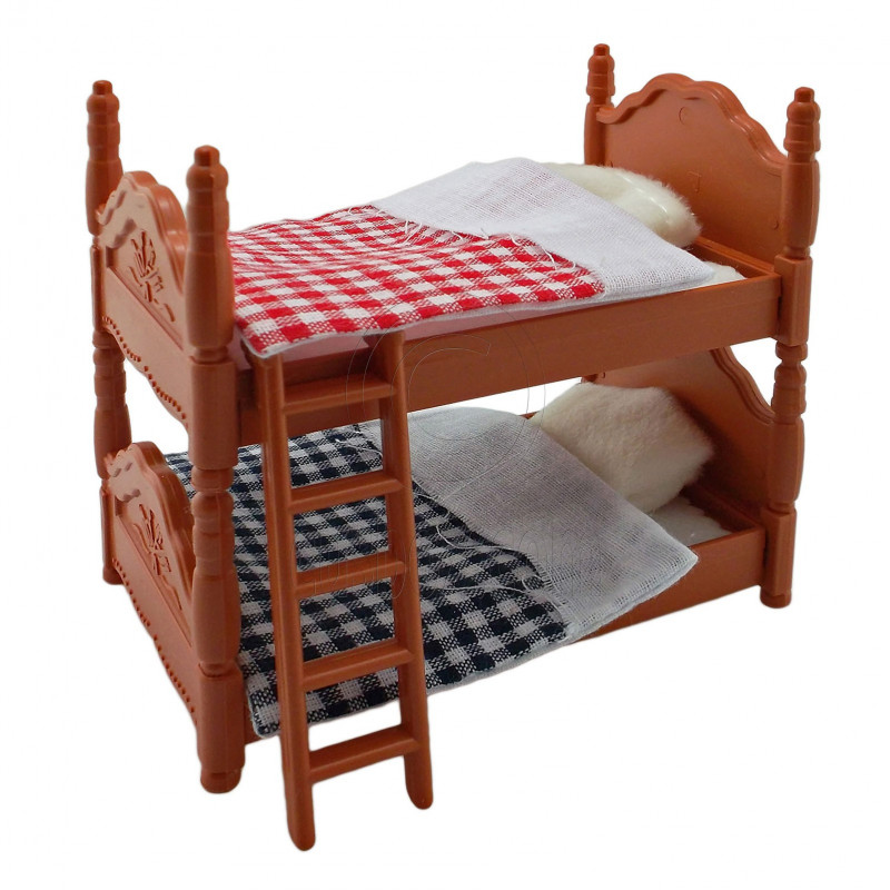 bunk bed quilt for sylvanian families furryville calico critters dolls bunk bed quilt for sylvanian families furryville calico critters dolls