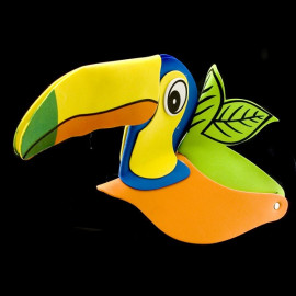 Toucan Bird Adult Toddler Fancy Dress Hat Party Costume