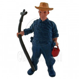 Farmer Agriculturer Crops Gardening Figure Painted War Train Model 1:30 G Scale