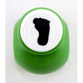 Footprint Paper Shaper Stamp Punch Scrapbooking