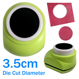 Circle Hole Round Paper Edge Craft Punch Scrapbooking Die Cut Cutter 3.5cm