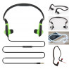 3.5mm In-Ear Earbuds Sports Behind The Neck Jogging Headphones Earphones Headset